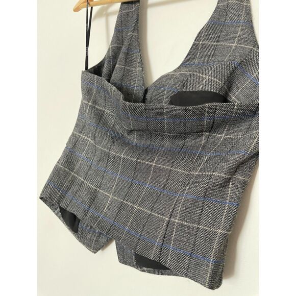 Bobi Anthropologie Halter Vest Size Small NEW w/tag Academia School Classic NEW - Picture 5 of 11